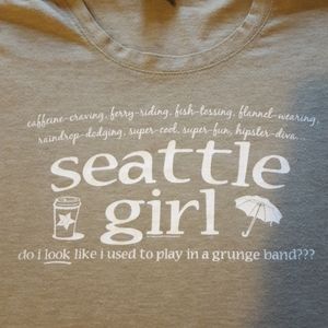 "Seattle girl" tee